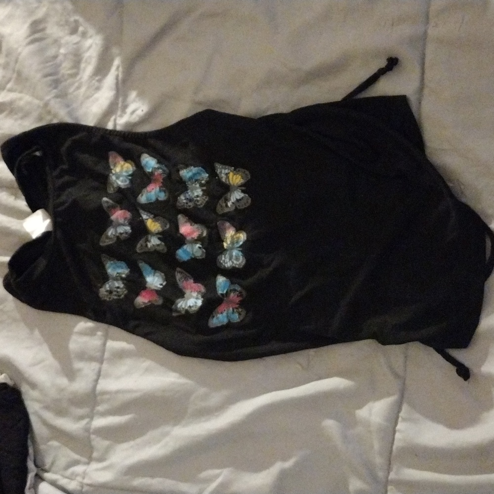 Women's butterfly tank